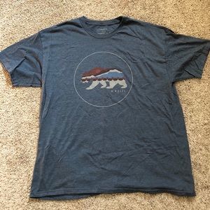 O’Neill Mountain Bear Blue Shirt